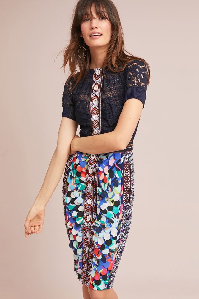 Dahlia Column Dress Anthropologie