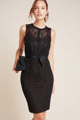 Byron Lars Gisella Lace Sheath Dress