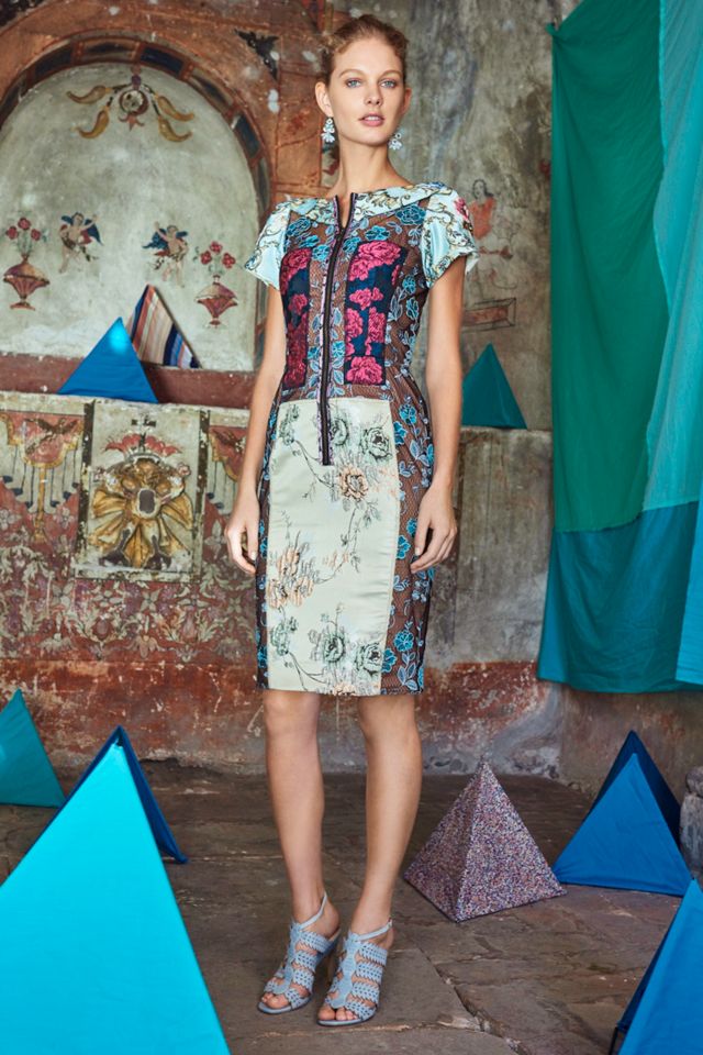 green emerald velvet dress BHLDN Anthropologie