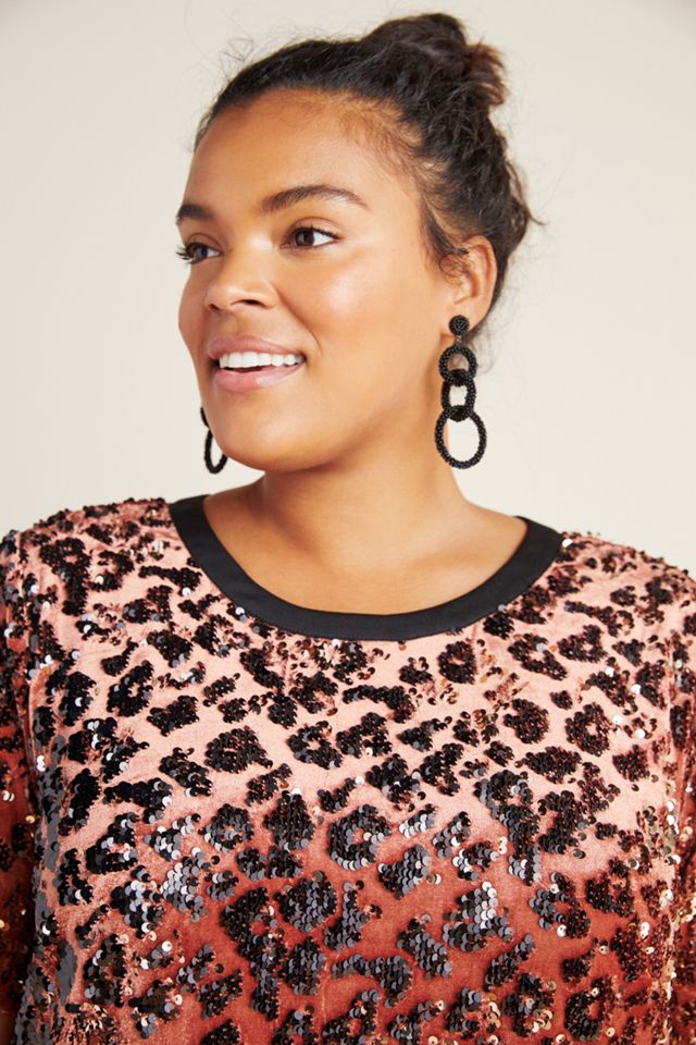 Andi Sequined Tee Dress #7