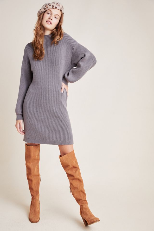 sweatshirt dress anthropologie