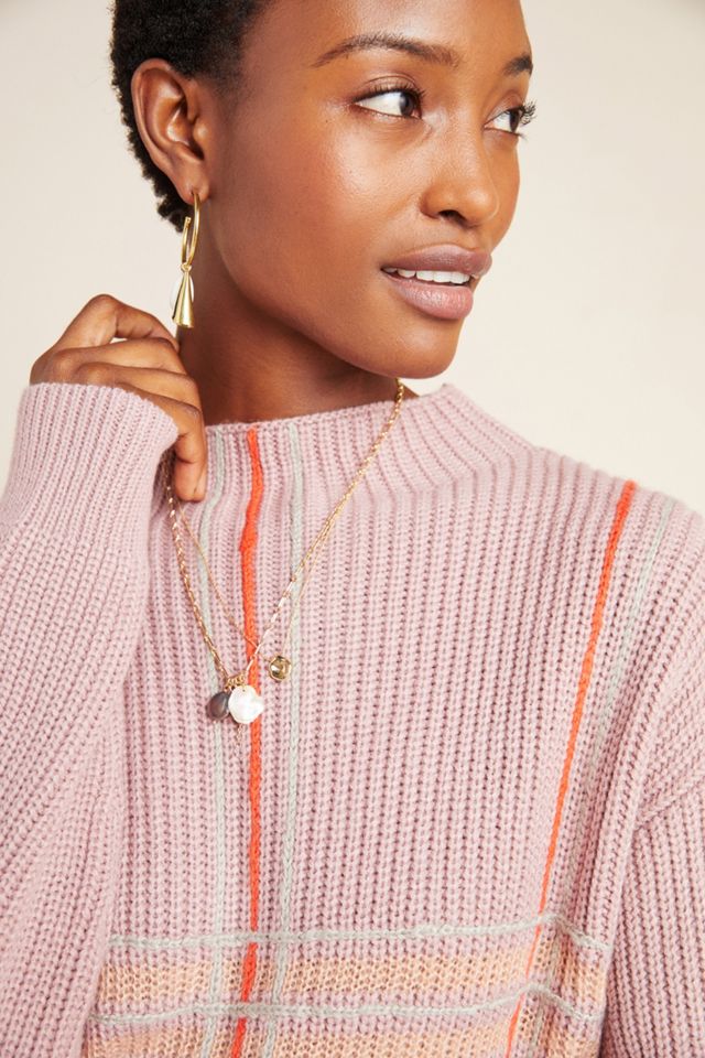 Samia Plaid Sweater Dress #2