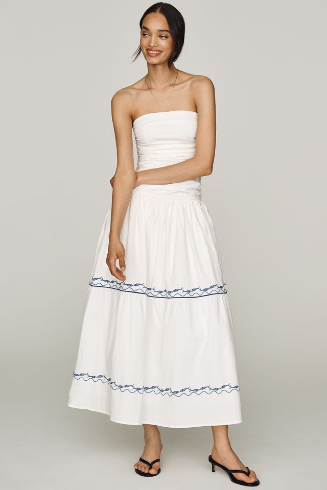 Line & Dot Oia Strapless Maxi Dress #2