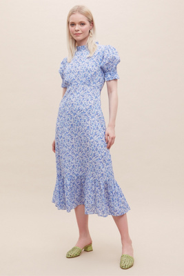 ghost solene dress blue Spring Summer '21 Campaign