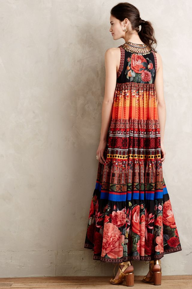 Enak Tiered Maxi Dress #1