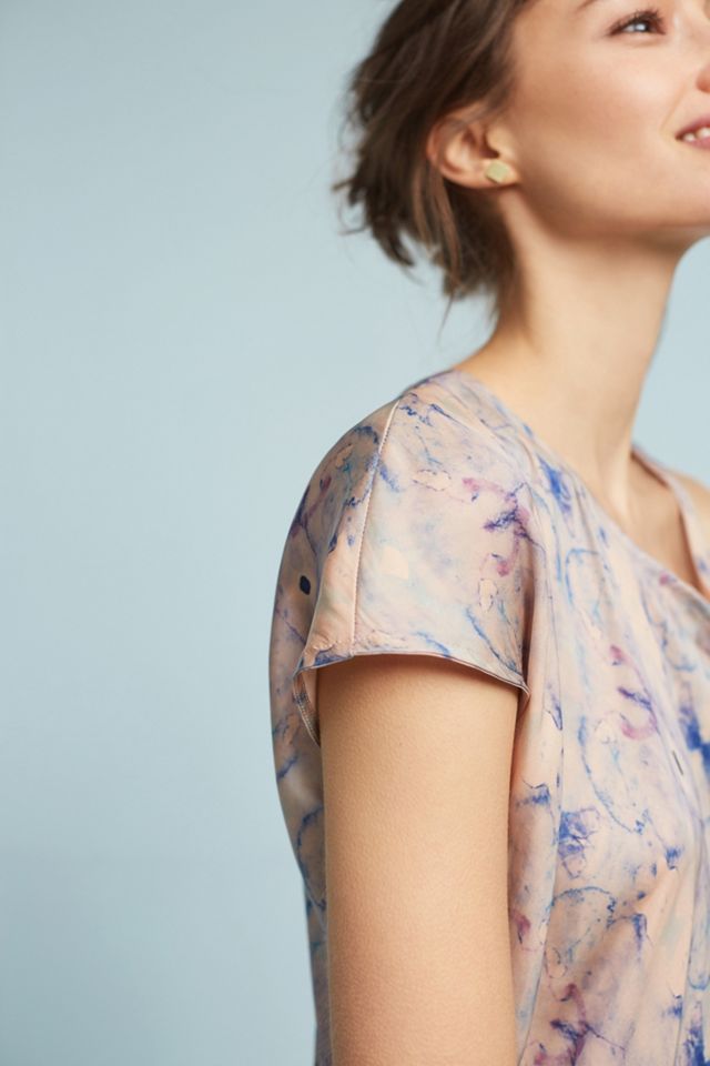 Astrid Open-Shoulder Midi Dress #1