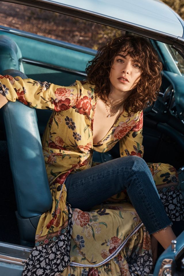 Sunlit Floral Maxi Dress #4