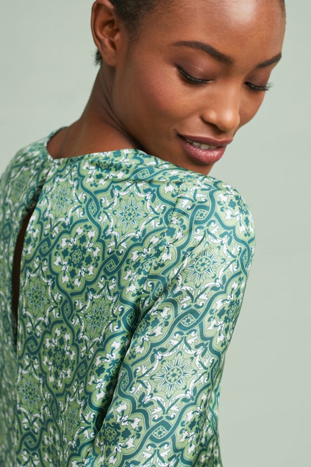Ines Silk Tunic Dress #1
