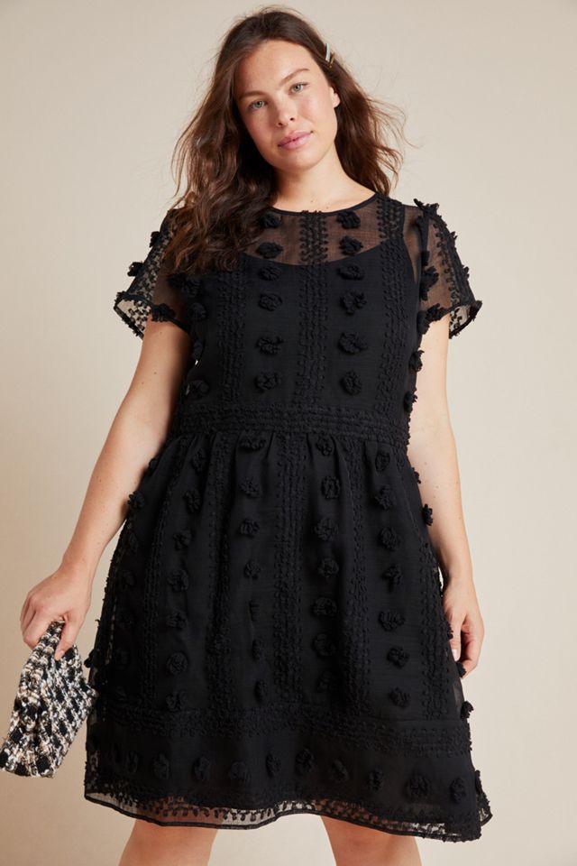 Bonita Textured Mini Dress #4