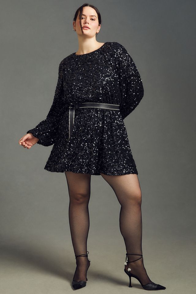 Sunday in Brooklyn Balloon-Sleeve Mini Dress #5