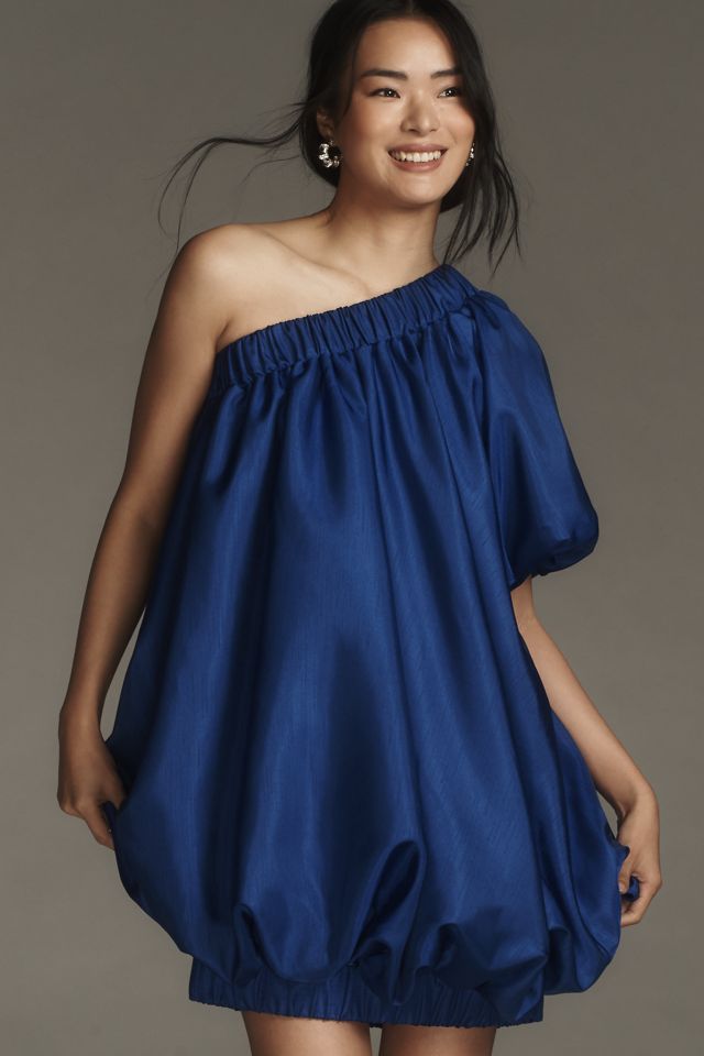 Sunday in Brooklyn One-Shoulder Bubble Mini Dress #3