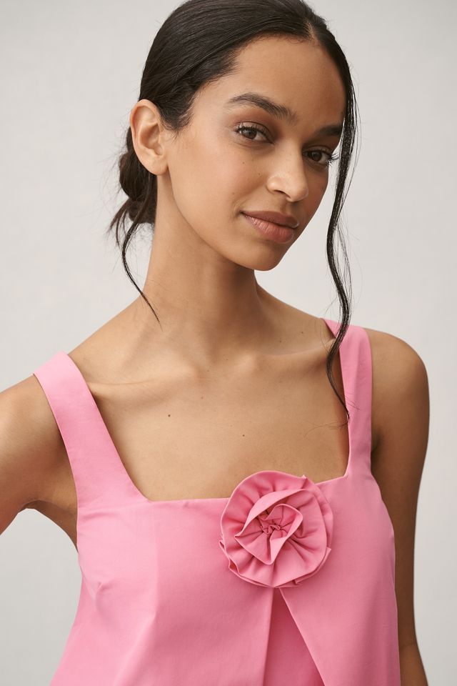 Sunday in Brooklyn Sleeveless 3D Floral Mini Dress #2