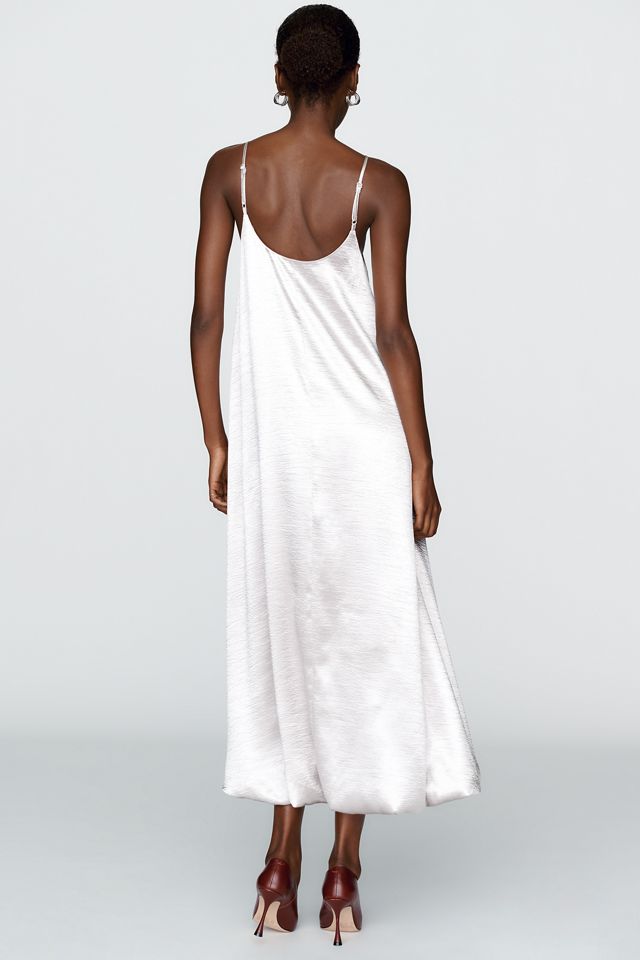 Sunday in Brooklyn Liquid Shine Bubble Hem Midi Dress #2