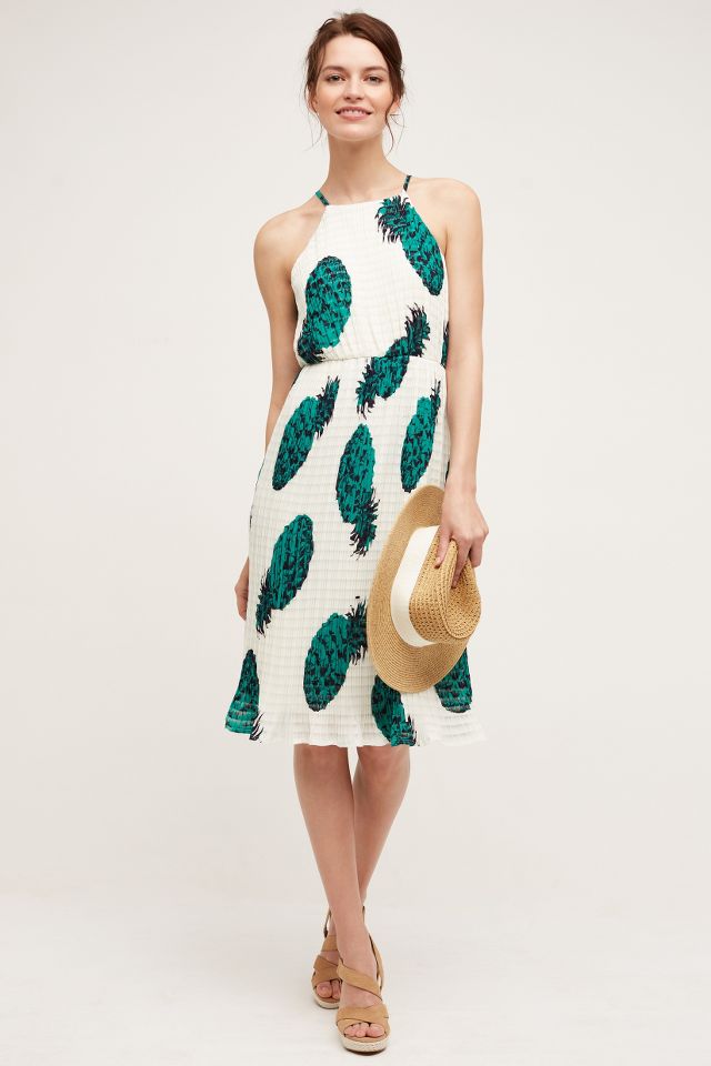 Anthropologie 2025 pineapple dress