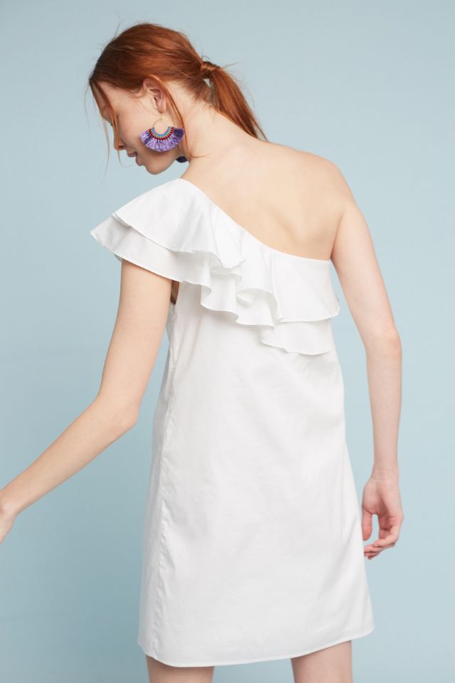 Ruffled Poplin Mini Dress #3