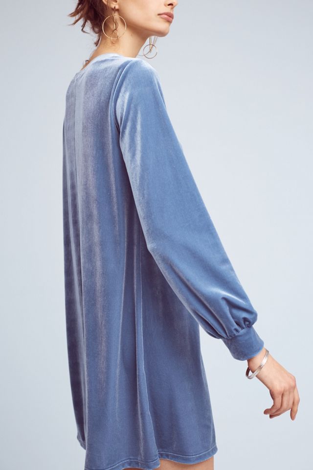Velvet Shift Dress #1