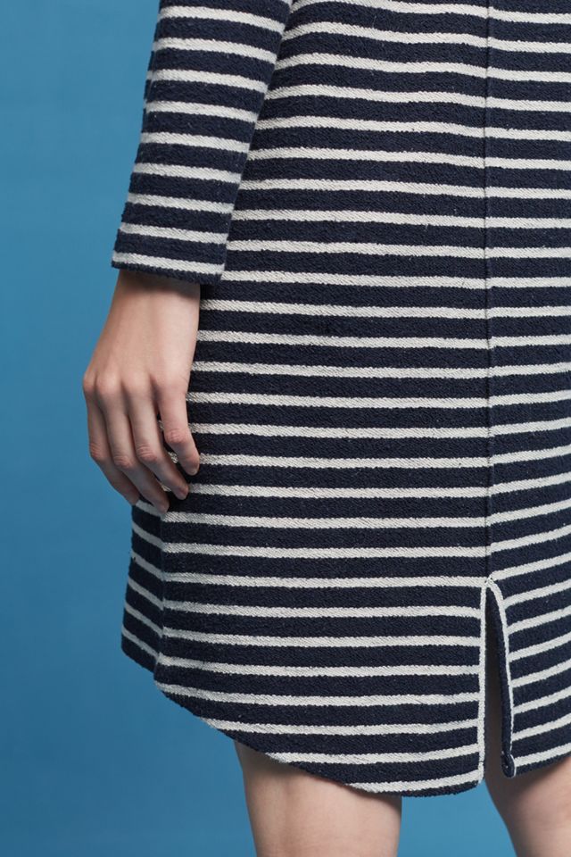 Striped Terry Cocoon Dress #2