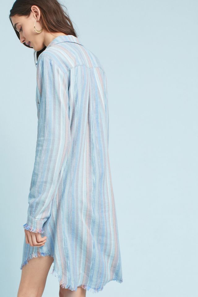 Cloth & Stone Raw-Hem Shirtdress #1