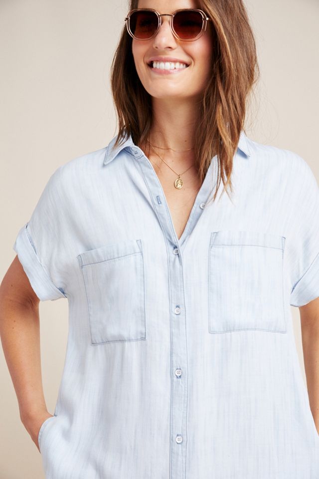 Cloth & Stone Sawyer Chambray Shirtdress #1