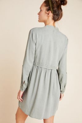 cloth and stone lila chambray shirtdress