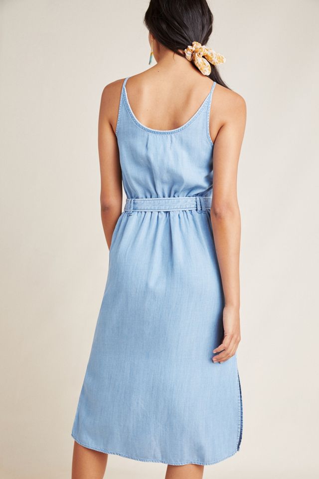Cloth & Stone Surplice Chambray Dress #1
