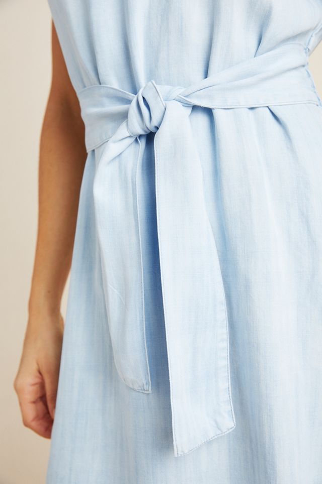 Cloth & Stone Smocked Chambray Shirtdress #2