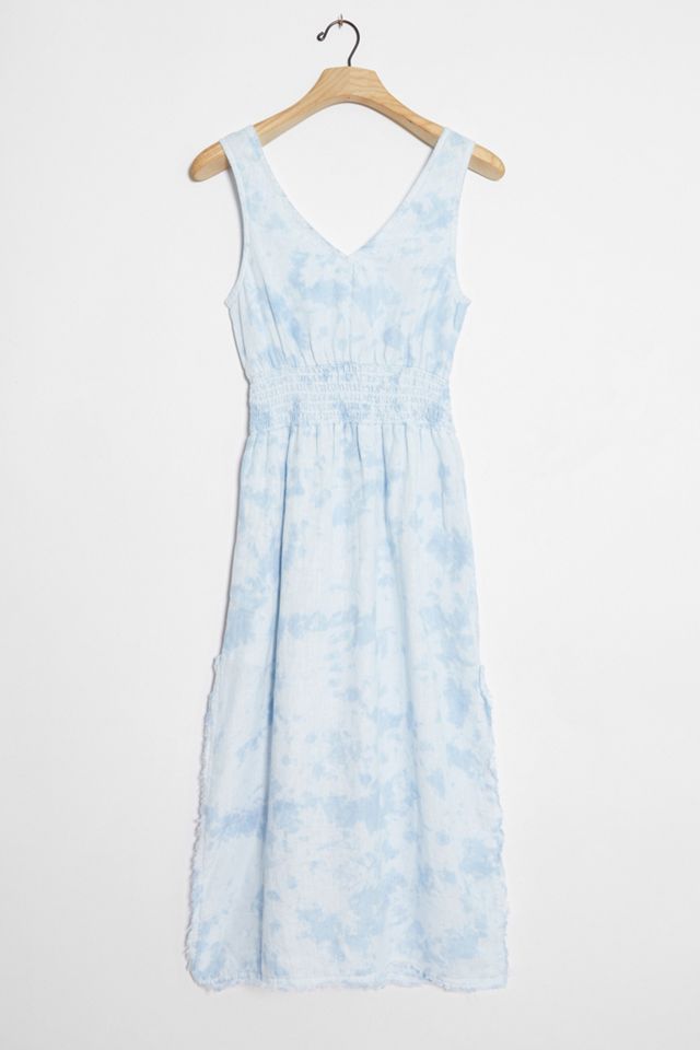 cloth and stone linen dress Anthropologie | Dresses | Anthropologie Cloth Stone 0 Linen Cross Halter  Midi Dress Tan Brown Xs