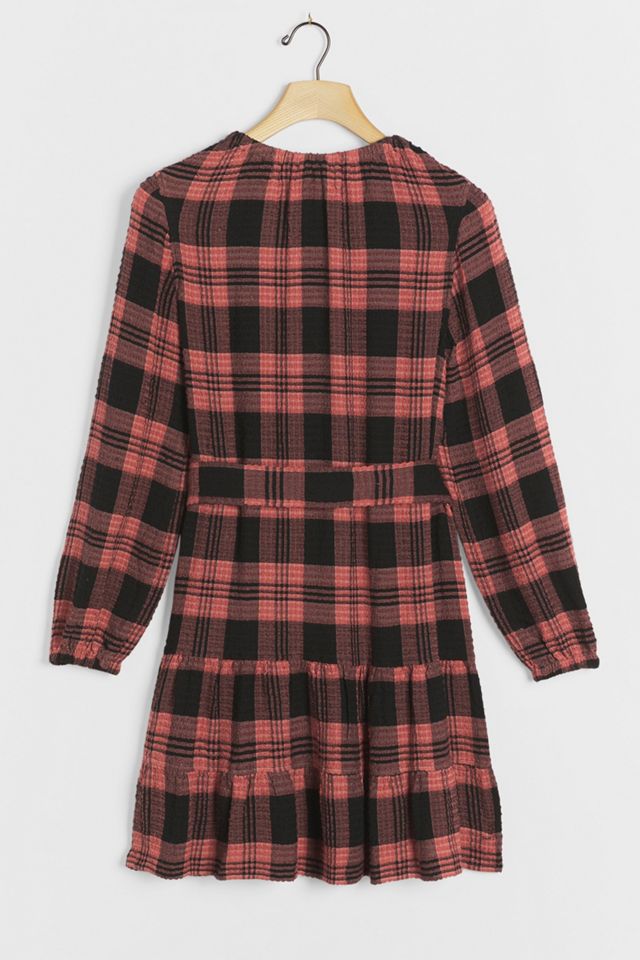 Cloth & Stone Daia Plaid Mini Dress #2