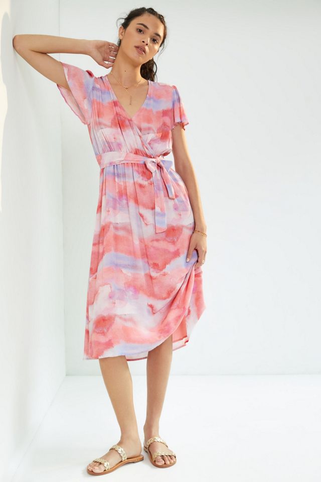 cloth and stone midi dress cloth & stone | Dresses | Cloth Stone Tiedye Midi Dress Size Xs