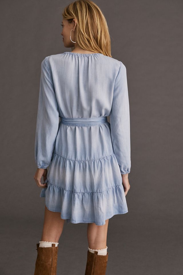 Cloth & Stone Tiered Mini Dress #3