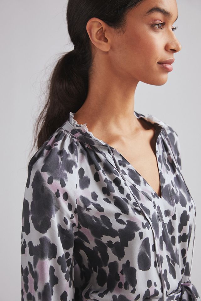 Cloth & Stone Leopard Midi Dress | Anthropologie