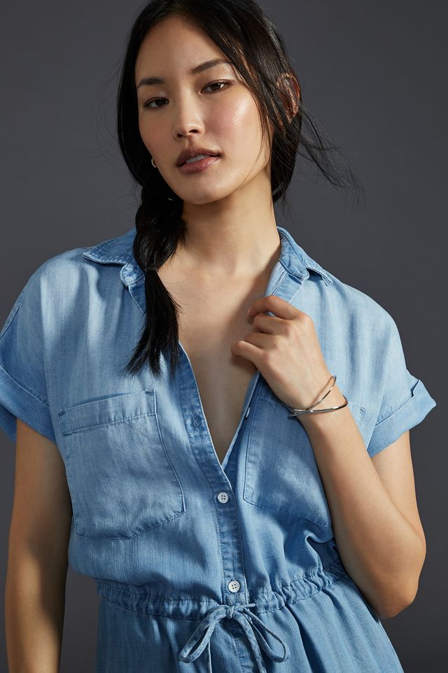 Cloth & Stone Cinched-Waist Mini Shirt Dress #2