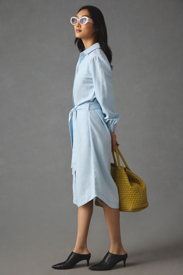 Cloth & Stone Belted Shirt Dress | Anthropologie