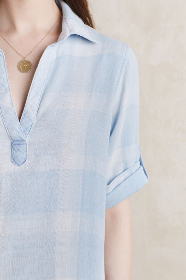 Chambray Popover Dress #3