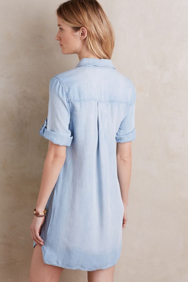 Washed Chambray Popover #1