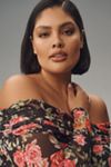 AFRM Long-Sleeve Off-The-Shoulder Mesh Maxi Dress