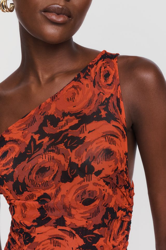 AFRM Off-The-Shoulder Ruched Maxi Dress #2