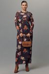 AFRM Didi Long-Sleeve Mesh Maxi Dress