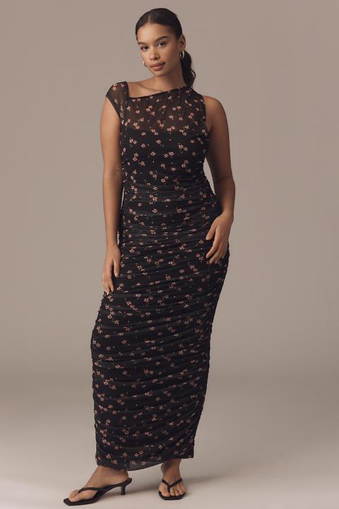 AFRM Biona Mesh Maxi Dress