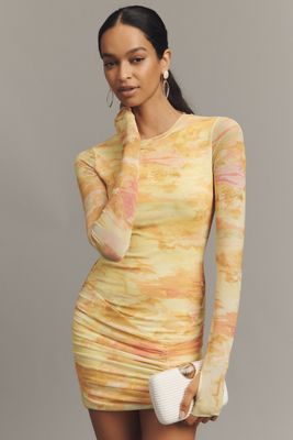 Lovaan Mathilda Linen Mini Dress