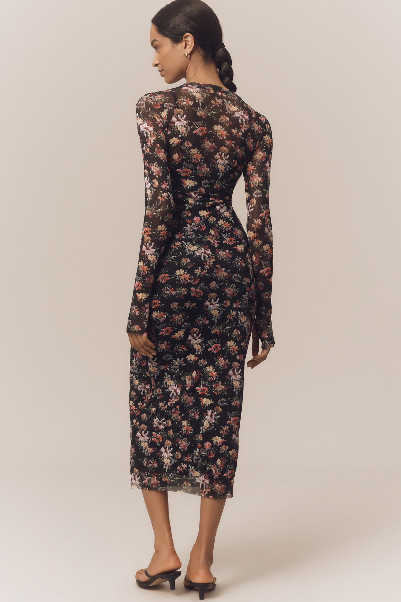 AFRM Ashland Slim Midi Dress