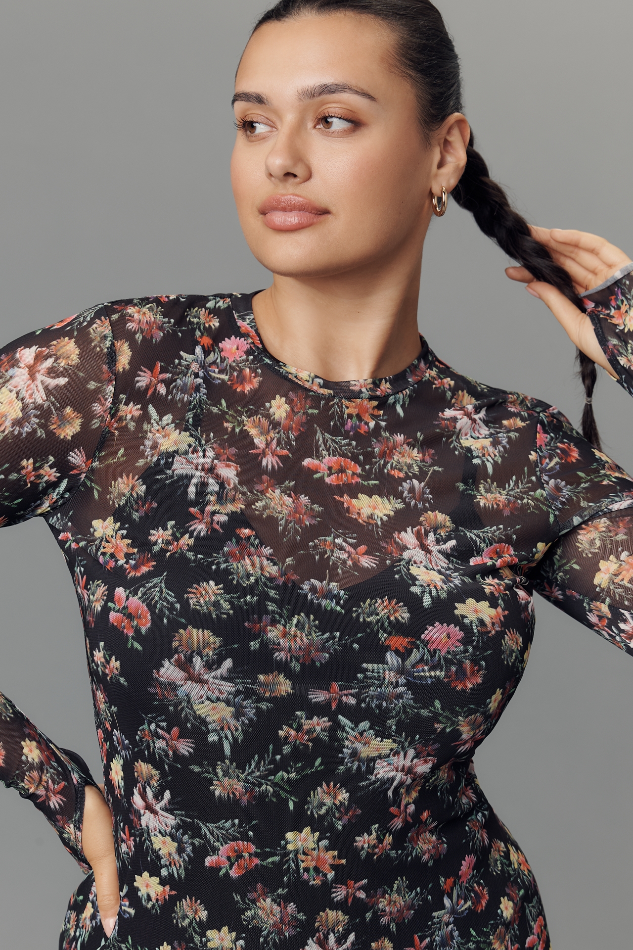 AFRM Ashland Slim Midi Dress