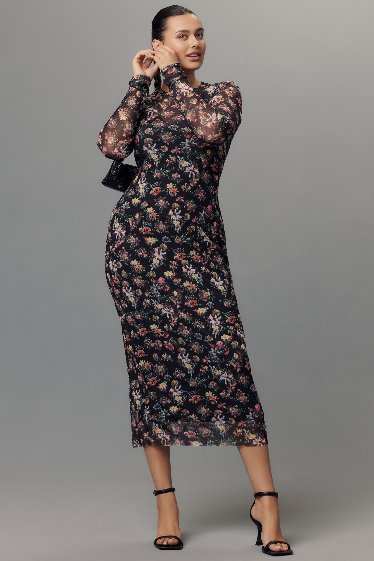 AFRM Ashland Slim Midi Dress