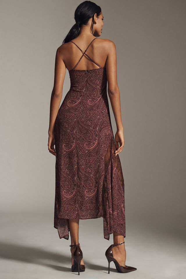AFRM Christina V-Neck Midi Dress #1