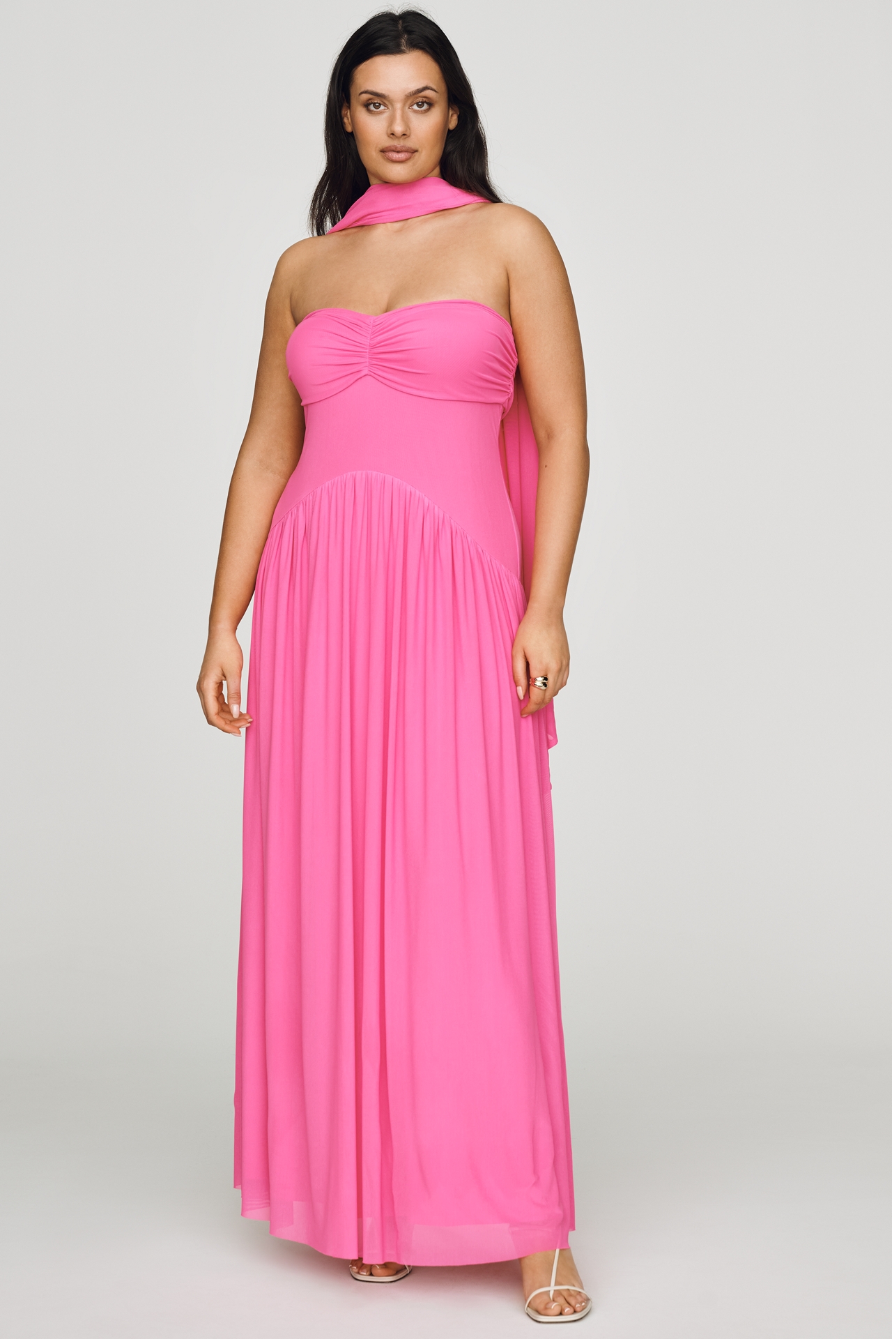 AFRM Rori Strapless Maxi Dress