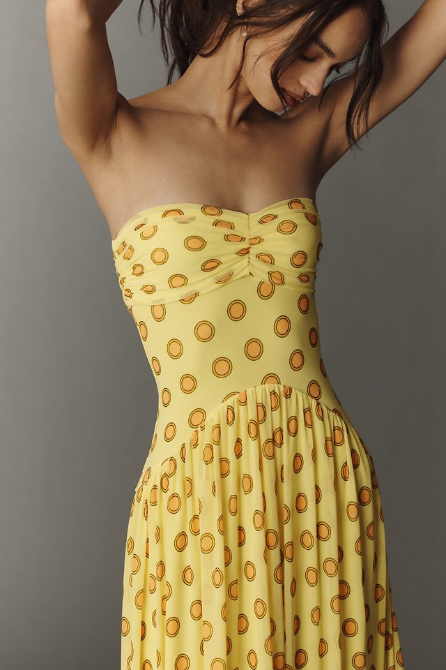 AFRM Rori Strapless Midi Dress #2