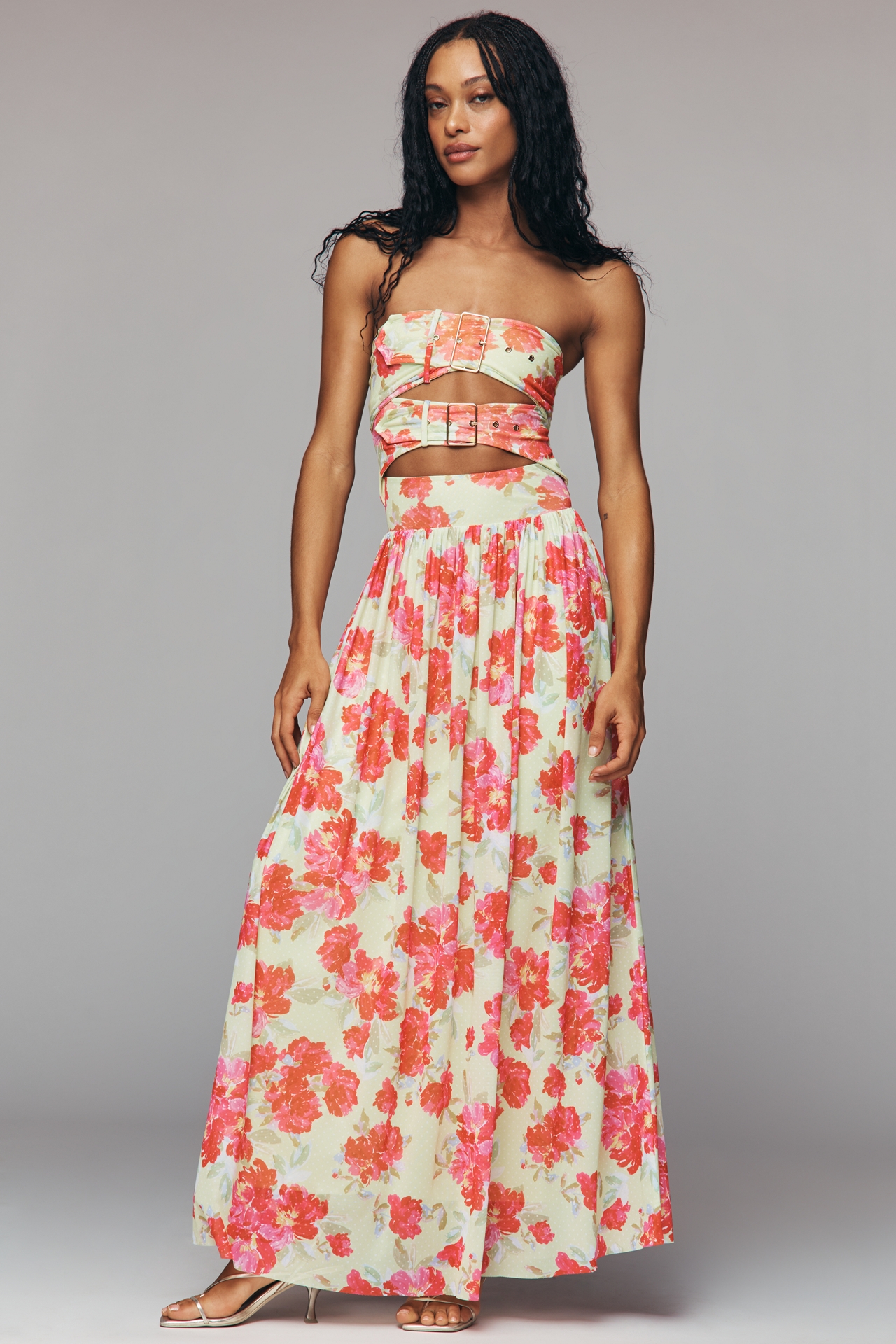 AFRM Khalid Strapless Maxi Dress