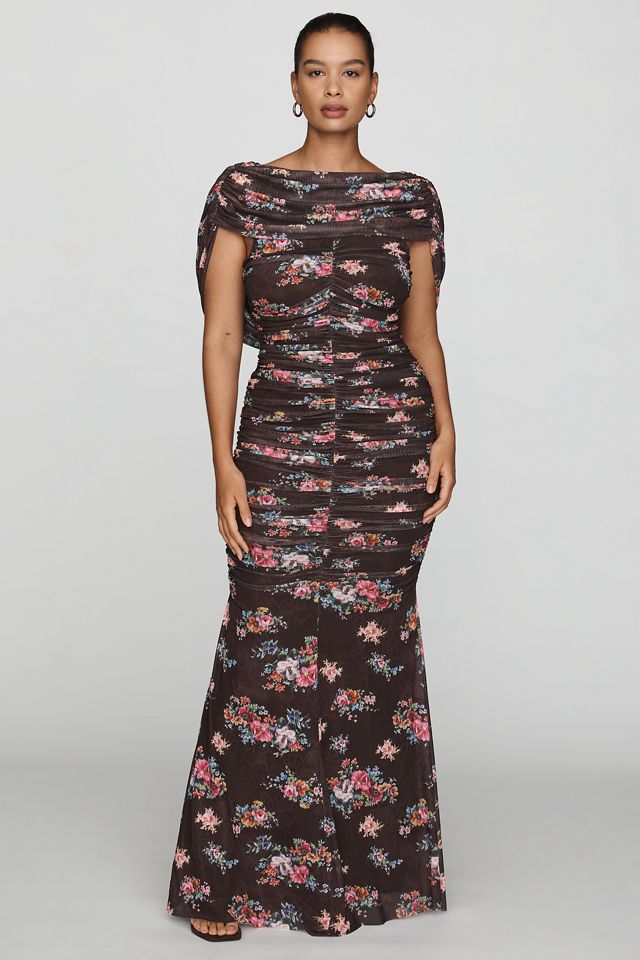 AFRM Celine Cap Sleeve Maxi Dress #5