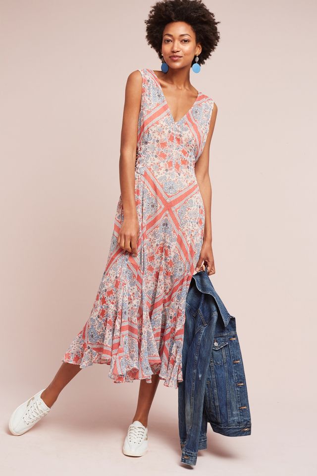 Diya Printed Dress | Anthropologie