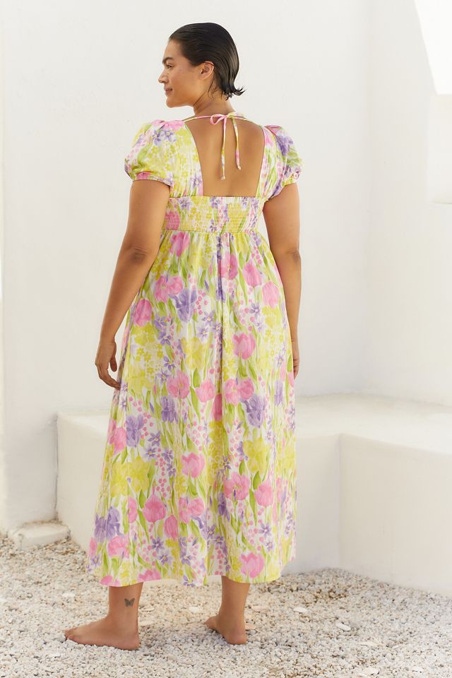 Show Me Your Mumu Plus Puff-Sleeve Maxi Dress #1